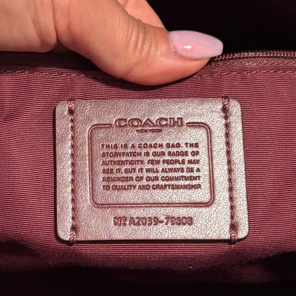 Coach Coral Gallery Tote - Picture 8 of 8